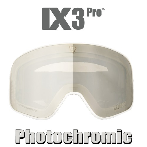 Lens IX3PRO White Titan PhotoChromic / 화이트프레임 티탄클리어 포토크로믹 렌즈